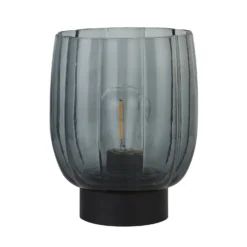 Olivia Battery Powered Table Lamp - Smoke -NEBO Store 13764008 8964980120065904