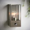 Oxford PIR Outdoor Wall Light - Stainless Steel -NEBO Store 13794245 1914957105234728