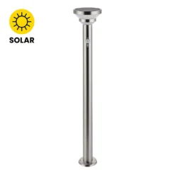 Halton 80cm Photocell & PIR Solar Outdoor Floor Light - Stainless Steel 12 Halton 80cm Photocell & PIR Solar Outdoor Floor Light - Stainless Steel -NEBO Store 13794247 1354957104056499