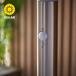 Halton 80cm Photocell & PIR Solar Outdoor Floor Light - Stainless Steel 17 Halton 80cm Photocell & PIR Solar Outdoor Floor Light - Stainless Steel -NEBO Store 13794247 1984957104436365