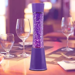 Purple Glitter Lamp -NEBO Store 13892604 1634998573020496