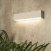 Cannes 10w Outdoor LED Linear Wall Light (IP54) - White -NEBO Store 13924359 2044980107653059