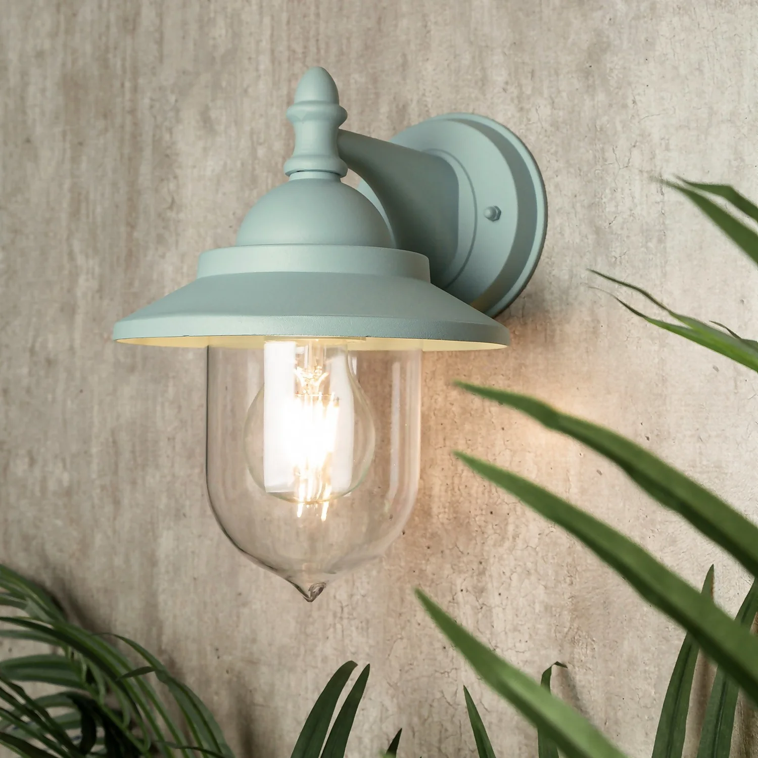 Leek Mini Fisherman's Outdoor Lantern - Mint 3 Leek Mini Fisherman's Outdoor Lantern - Mint