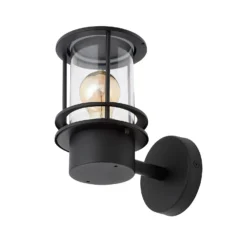 Leonis Miners Style Outdoor Wall Lantern - Black -NEBO Store 13924374 1374980108047556