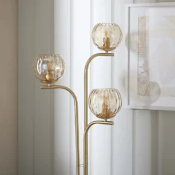 Geneva Floor Lamp - Brass -NEBO Store 13938487 1374981960112145