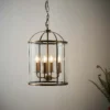 Abott 4 Light Pendant Light - Brass -NEBO Store 13938493 8854981958072484