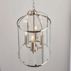 Abott 4 Light Pendant Light - Nickel -NEBO Store 13938494 1274981959289962