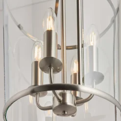 Abott 4 Light Pendant Light - Nickel -NEBO Store 13938494 1364981959410346