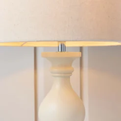 Andrea Table Lamp - Ivory -NEBO Store 13938495 1024981960507746