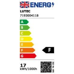 Lutec Qubo LED Outdoor Bollard Light With PIR Motion Sensor - Anthracite -NEBO Store 13950216 3045028908400072