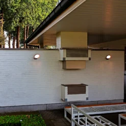 Lutec Polo LED Outdoor Wall Light - Anthracite -NEBO Store 13950219 1784993071814236