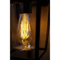 Lutec West E27 Outdoor Wall Lantern - Black -NEBO Store 13950222 1405009726198214