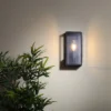 Minerva Outdoor Box Lantern Wall Light - Black 1 Minerva Outdoor Box Lantern Wall Light - Black -NEBO Store 13956092 2904995190212096