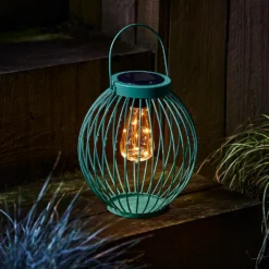 Homebase Edit Multicoloured Solar Round Bar Lantern (3 Colours Available) -NEBO Store 13956307 3005040505342110