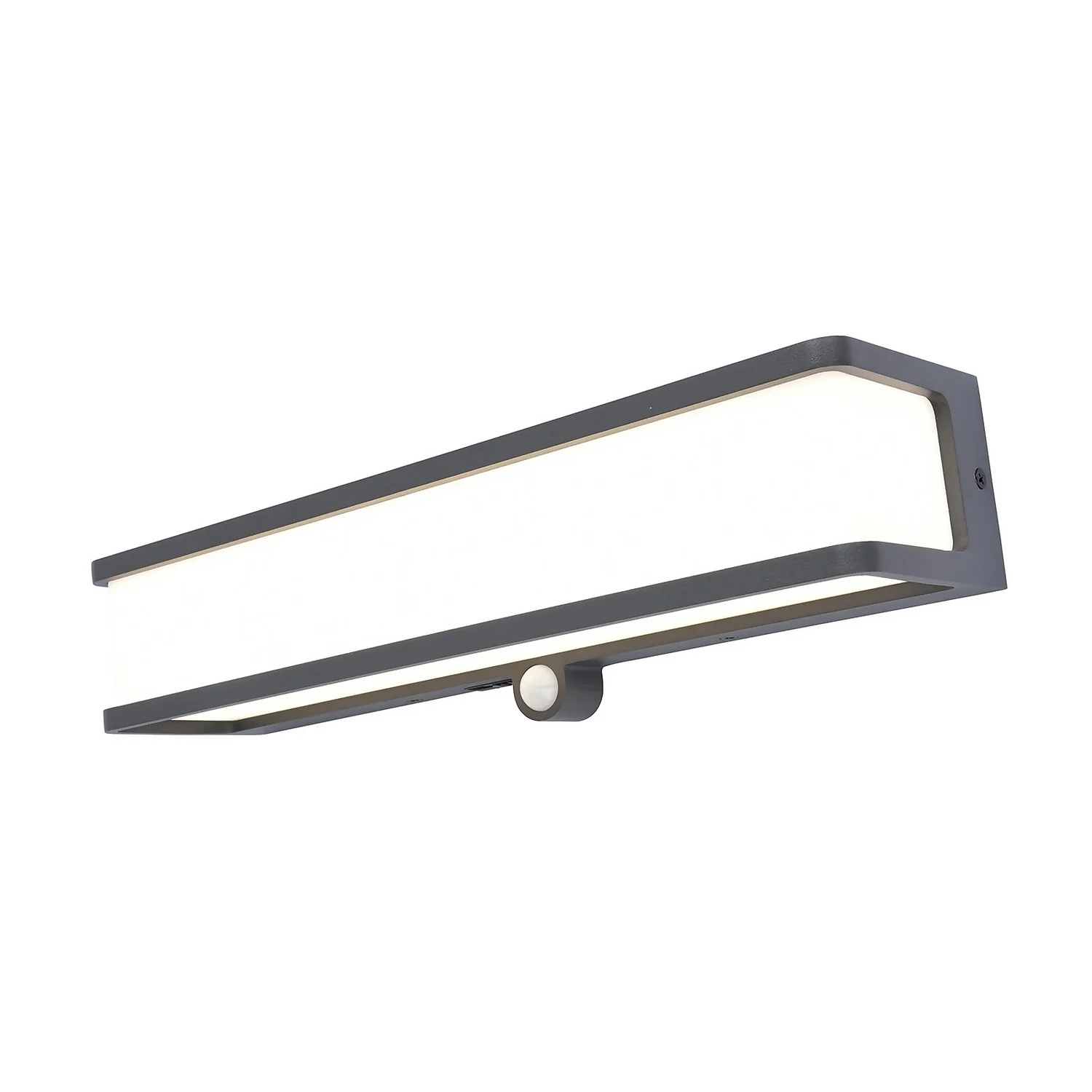 Lutec Doblo Solar Powered LED Wall Light - Anthracite 4 Lutec Doblo Solar Powered LED Wall Light - Anthracite - Image 2