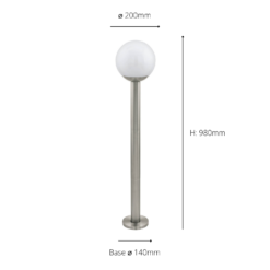 Eglo Nisia-Z Outdoor Smart Light -NEBO Store 14222394 1115020562804559