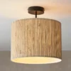 Caen Semi Flush Ceiling Light - Natural -NEBO Store 14301796 1725038438811928
