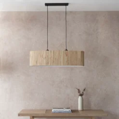 Caen Linear Pendant Ceiling Light - Natural -NEBO Store 14301798 1485038439815842
