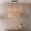 Caen Linear Pendant Ceiling Light - Natural -NEBO Store 14301798 9145038439515815