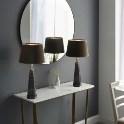 Fearn Table Lamp - Charcoal -NEBO Store 14301810 1235038438018287