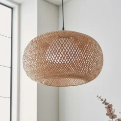 Laggan Globe Pendant Ceiling Light - Natural -NEBO Store 14301815 1065038440025155