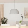 Eglo Contrisa Pendant Ceiling Light - Light Grey -NEBO Store 14302954 1435038224050778