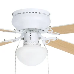 Eglo Cagliari Ceiling Fan With Light - Matt White -NEBO Store 14742120 1825052700451901
